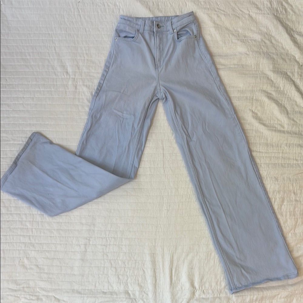 H&M Light Blue Denim Pants